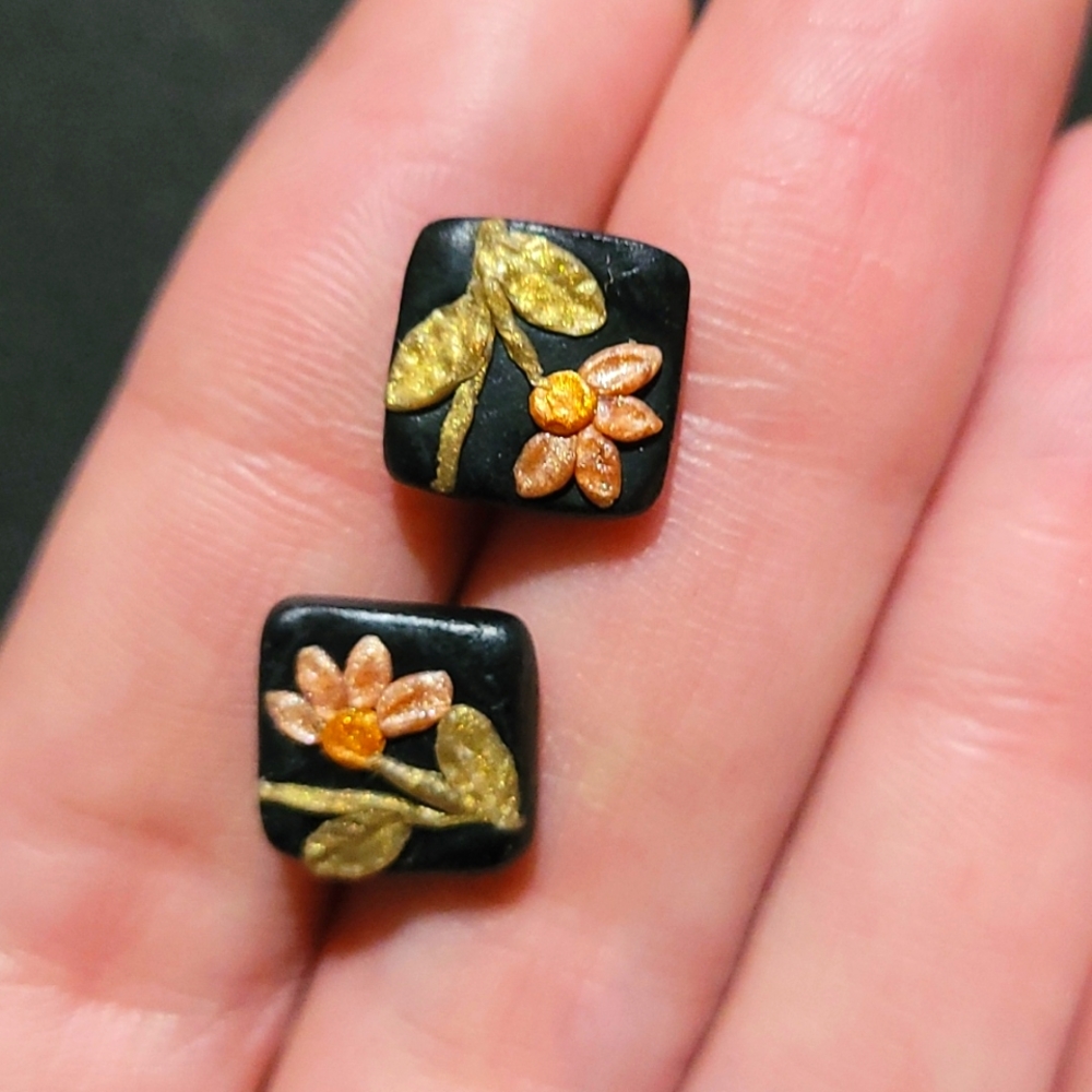 Handmade Clay Polymer Earrings